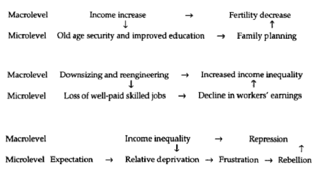 Coleman-Boudon diagrams from Bunge (1997)