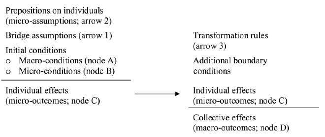 Coleman diagram from Raub et al. (2011:10)